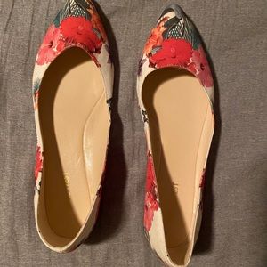 Nine West Floral Flats!!!